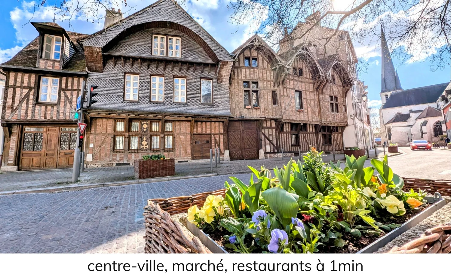 Maisons à pans de bois du vieux Troyes